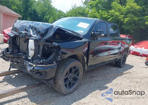 2021 Ram 1500 Big Horn 4X4 5'7 Box z USA, uszkodzony, nr VIN 1C6SRFFT9MN611812